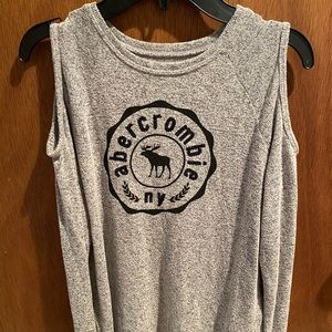 Abercrombie cold shoulder sweater